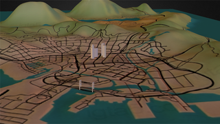 Illustration for article titled A Ridiculous Fan-Made 3D Grand Theft Auto V Map